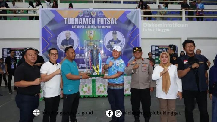 Turnamen Futsal Piala Wali Kota Antar Pelajar Bumi Silampari Resmi Dibuka